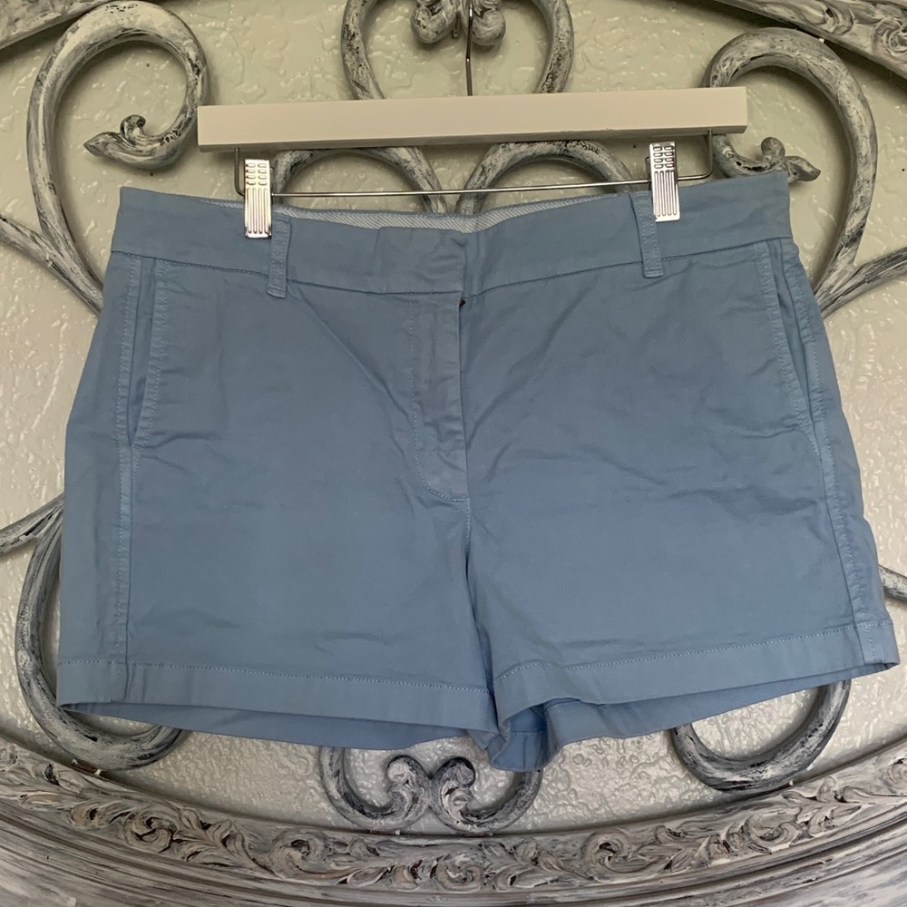 J. Crew Women's Slate Blue Bermudas